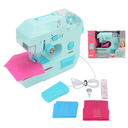 Mini macchina da cucire con pedale e interruttore 3+ anni Colore 1
