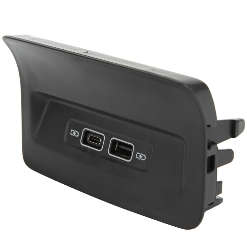 Negro 5QD035726L 2-Puertos USB-C/USB conector trasero