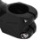 Rialzo per stelo MTB in lega di alluminio 25,4x60 mm argento 9