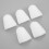 Ensemble de 5 capuchons de bec pour clarinette et saxophone, blanc 12