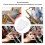 Ensemble de 5 capuchons de bec pour clarinette et saxophone, blanc 9