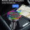 Transmisor FM Bluetooth 5.0 con pantalla LED 32 GB 6