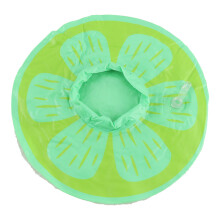 Portavasos flotante de PVC color verde limón 20 g 0.7 oz