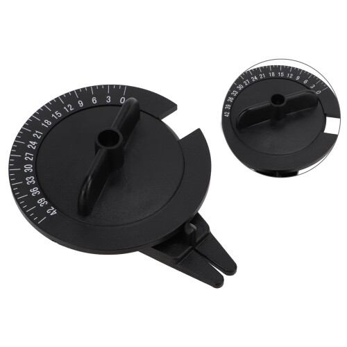 Badminton Racket Tension Calibrator Plastic Badminton Racket String Meter String Machine Tools Black 2