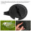 Badminton Racket Tension Calibrator Plastic Badminton Racket String Meter String Machine Tools Black 6