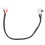 Cable de conector de alimentación DC – Conector metálico para 14-3458 2