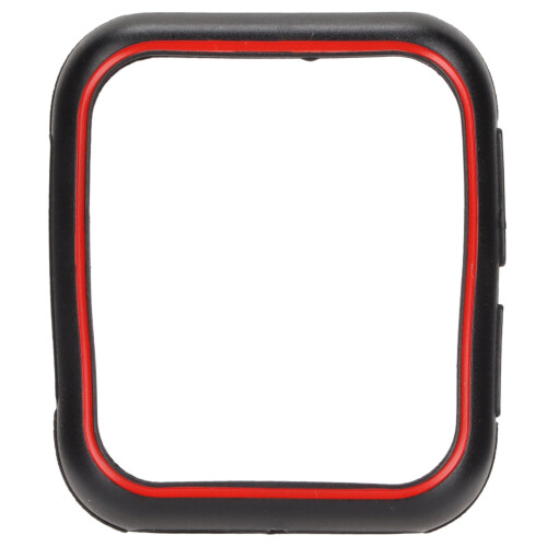 Funda suave de TPU para Watch 2 de 46 mm negro-rojo 1