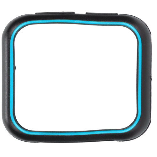 Watch 2 46mm Custodia TPU Nero/Blu 6g Sottile 2