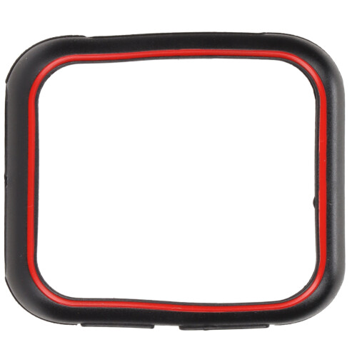 Funda suave de TPU para Watch 2 de 46 mm negro-rojo 2