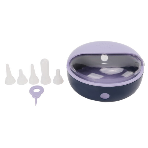 Tetina biomimetica in silicone per biberon 180 ml viola 1