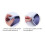 Tetina biomimetica in silicone per biberon 180 ml viola 3