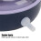 Tetina biomimetica in silicone per biberon 180 ml viola 10