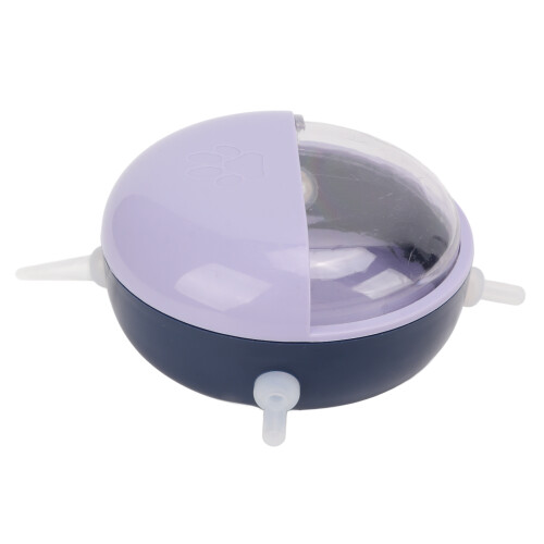 Tetina biomimetica in silicone per biberon 180 ml viola