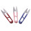 12Pcs Thread Snips Spring Action Mini Size Portable Durable Easy Operation Thread Cutter for DIY Sewing Cutting 12