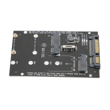 Adattatore da M.2 a SATA - MSATA a SATA, PCB nero