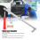 Extractor de vástago de válvula de neumático de aleación cromada 27cm 10.6in 10