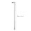 Extractor de vástago de válvula de neumático de aleación cromada 27cm 10.6in 6