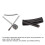Kit universal de cable de cambios 2.1m/1.5m 4mm negro 13
