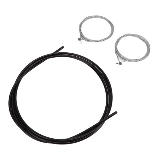 Kit universal de cable de cambios 2.1m/1.5m 4mm negro 2