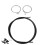 Kit universal de cable de cambios 2.1m/1.5m 4mm negro 1