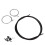 Kit universal de cable de cambios 2.1m/1.5m 4mm negro 14