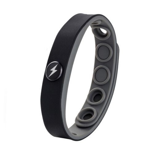 Pulsera de silicona antiestática 1,5 cm 0,6 cm negra 1