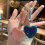 Portachiavi a cuore con strass - Rosa/Blu/Rosso 6