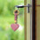 Portachiavi a cuore con strass - Rosa/Blu/Rosso 4