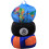 Housse de sac de haricot World Map 8 noir 26 po avec fermeture éclair 1