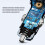 C15 trasmettitore FM Bluetooth per auto MP3, doppia porta USB 50 g 11