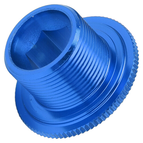 Vis du capot de manivelle pour VTT anti-rouille M18 bleue 2