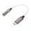 CS43131 Type-C 3.5mm DAC 15cm Argento 384K/32bit 1