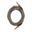 Cable para audífonos 3,5 mm macho-macho 120 cm 2,5 mm plateado 12