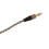 Cable para audífonos 3,5 mm macho-macho 120 cm 2,5 mm plateado 8