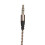Cable para audífonos 3,5 mm macho-macho 120 cm 2,5 mm plateado 3