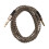 Cable para audífonos 3,5 mm macho-macho 120 cm 2,5 mm plateado 16