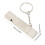 Silbato USB 16GB 68x15x7.5mm Aluminio Plateado 10