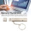 Silbato USB 16GB 68x15x7.5mm Aluminio Plateado 7