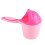 Tazza rosa per risciacquo dello shampoo per bambini, 15 cm / 5,9 in 2