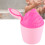 Tazza rosa per risciacquo dello shampoo per bambini, 15 cm / 5,9 in 14