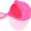 Tazza rosa per risciacquo dello shampoo per bambini, 15 cm / 5,9 in 9