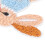 10 pezzi di toppe termoadesive con motivo coniglio, Pasqua, 6x5,5 cm 5