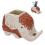 Boîte à crayons Éléphant 1 pièce 15,5  7  10 cm multicolore 14