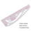 3245 Righello da sarto One Piece, plastica trasparente 7