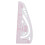 3245 Righello da sarto One Piece, plastica trasparente 13
