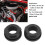 2 pezzi sfiato PCV nero ad alta temperatura A96 3/4-1in 10