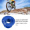 Vis pour cache-vilebrequin M20 10 g alliage d'aluminium bleu 4