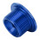 Vis pour cache-vilebrequin M20 10 g alliage d'aluminium bleu 3