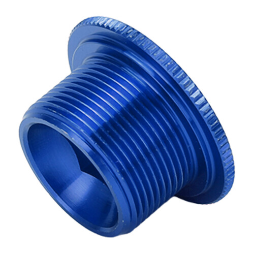 Vis pour cache-vilebrequin M20 10 g alliage d'aluminium bleu 2
