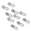 CANSUCC hebilla de conector de cadena de acero 9S para 5 pares 16